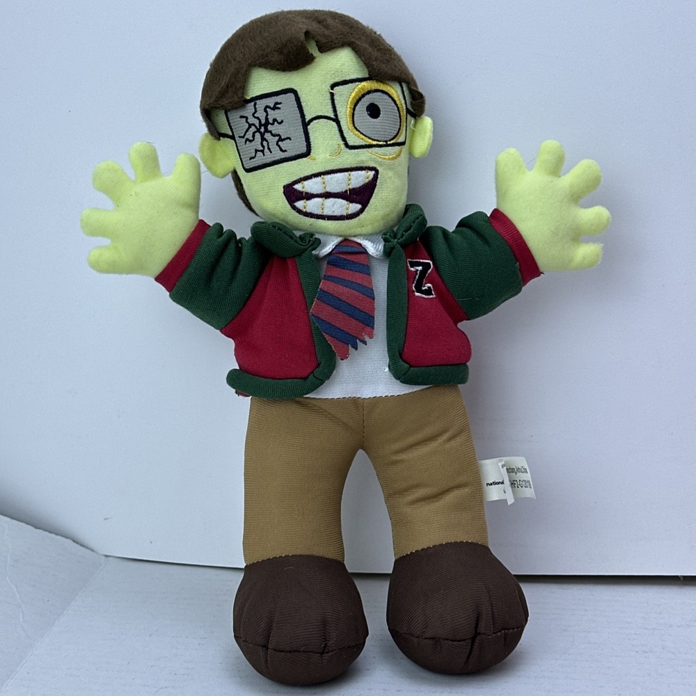Zombie High 12" Plush Glasses Nerd Sugar Loaf Exclusive Spooky Collection